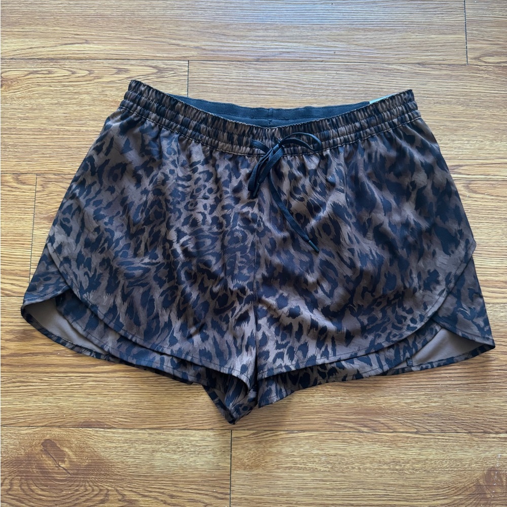 Leopard Print Women's Shorts